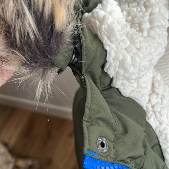 Lands end hooded children’s winter coat - Picture 7 of 16